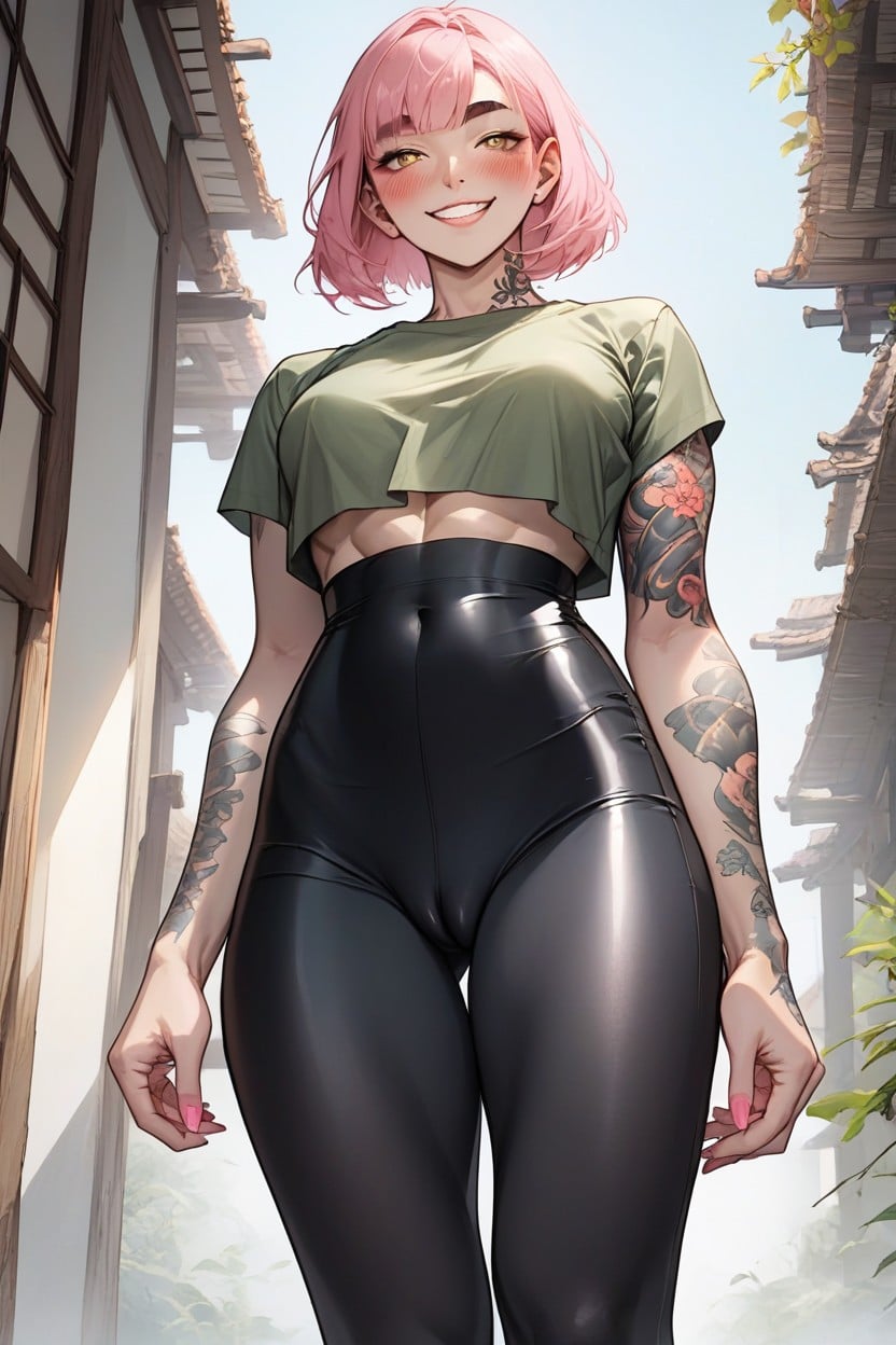 Small Ass, Korean, Skinny AI Porn