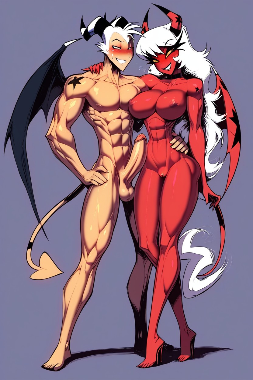 Person, Cuerpo Completo, En Forma Hentai IA