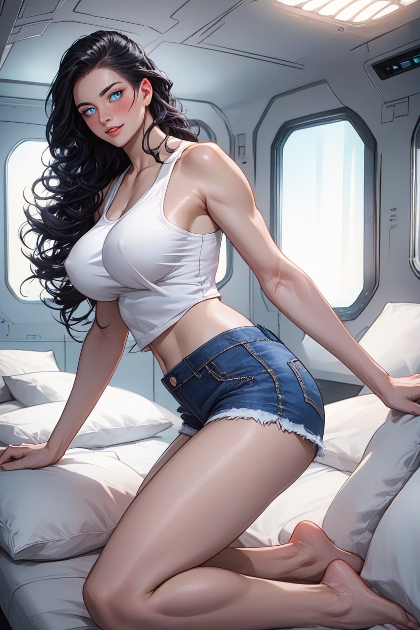 Detailed Eyes, Naked Legs, Detailed Body Hentai AI Porn