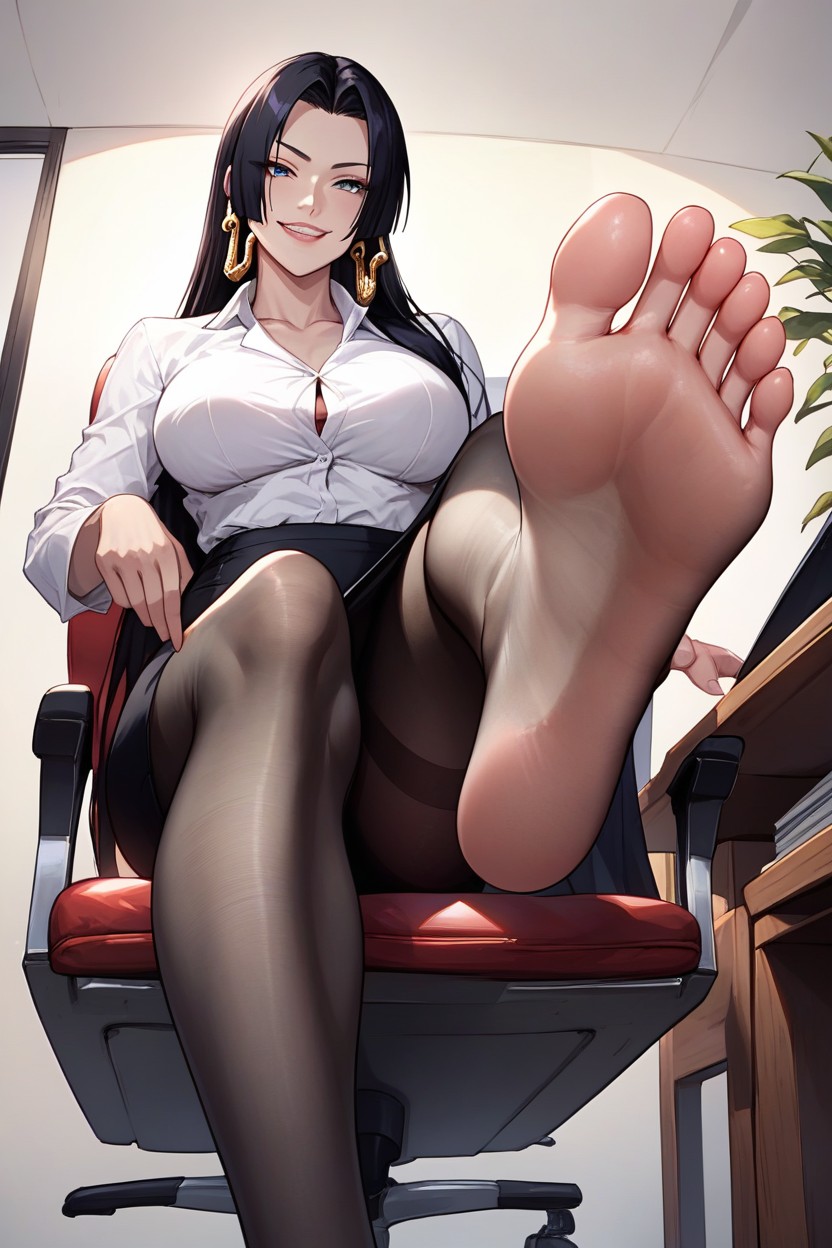 Detailed Body, Smug Faceshes, Bottom View Hentai IA