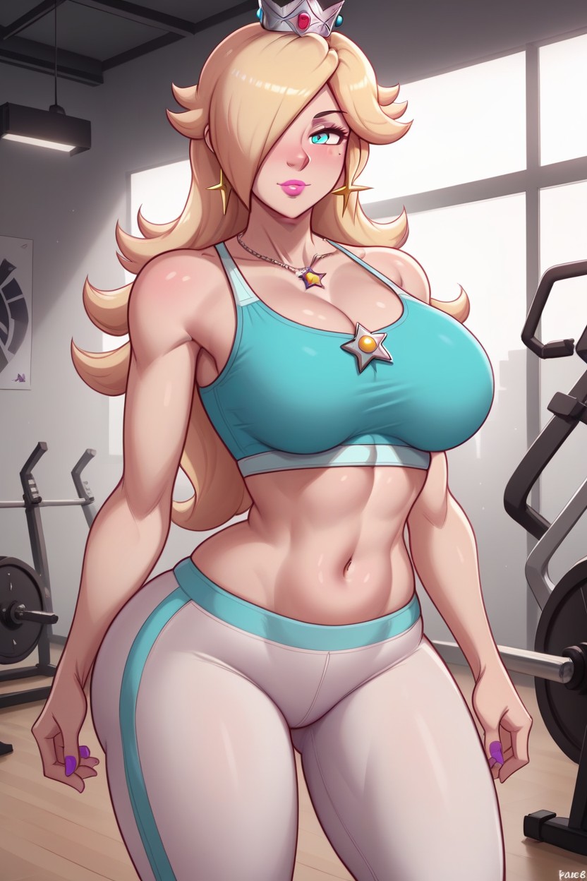 White Yoga Pants, Artist Dross Artstyle, Close Up Image Hentai AI Porn