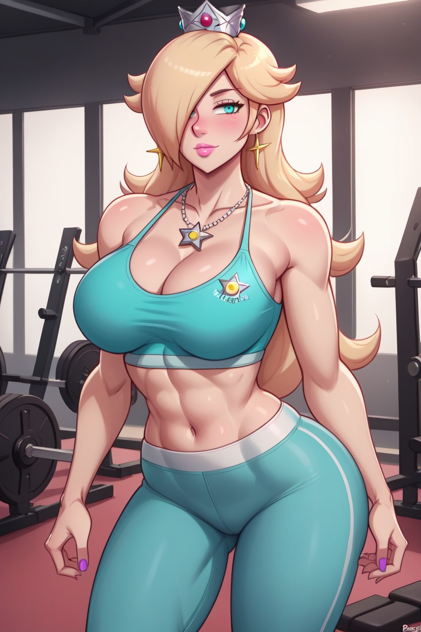 Princess Rosalina, Wide Hips, Depth Hentai AI Porn