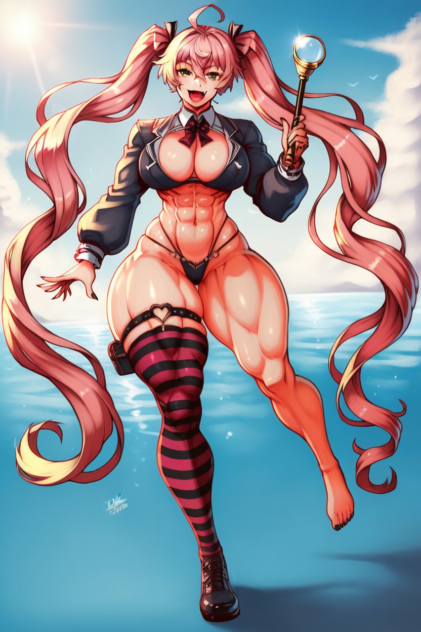 Full Body, Seductive Look, Extremely Beautiful Face Hentai AI Porn