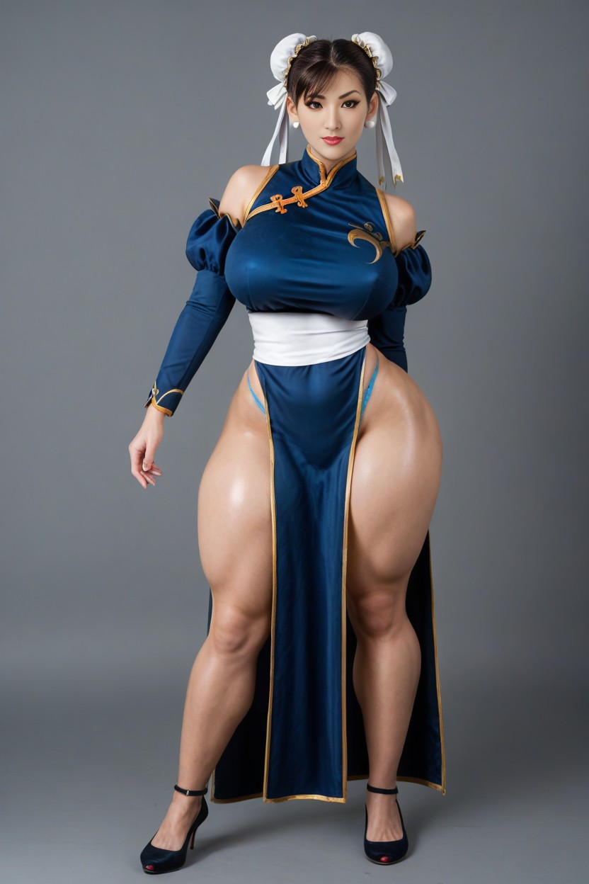 Full Body, Giant Butt, Extremely Large Ass AI Porn