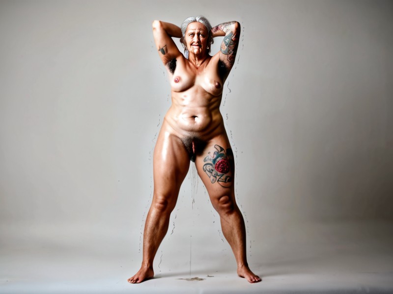 Mentally Ill, Hyper Big Long Massive Clitoris, Soiled AI Porn