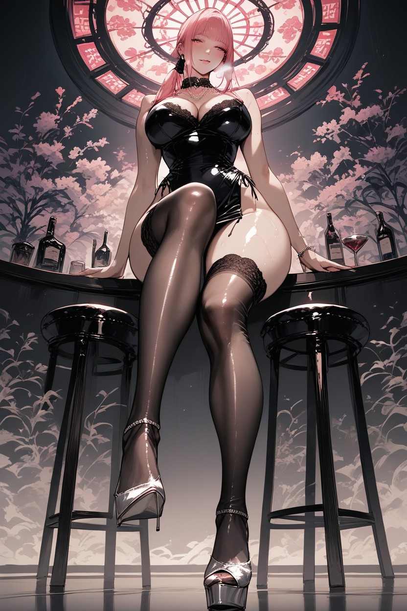 Thigh Gap, Looking At Viewer, Waist Hentai AI Porn