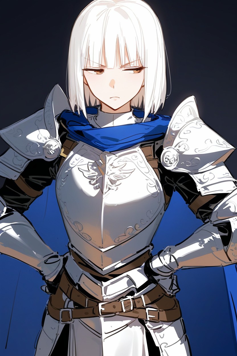 18+, Proud Knight, Perfect Illustration Hentai AI Porn