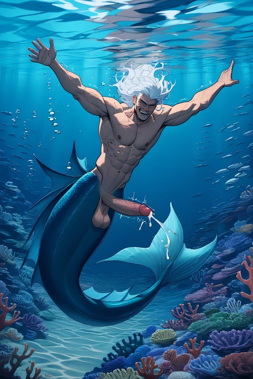 Humanoid, Very Muscular, Creature AI Gay Porn