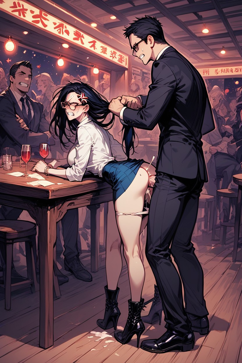 Lights, Surprised, Confused Hentai IA