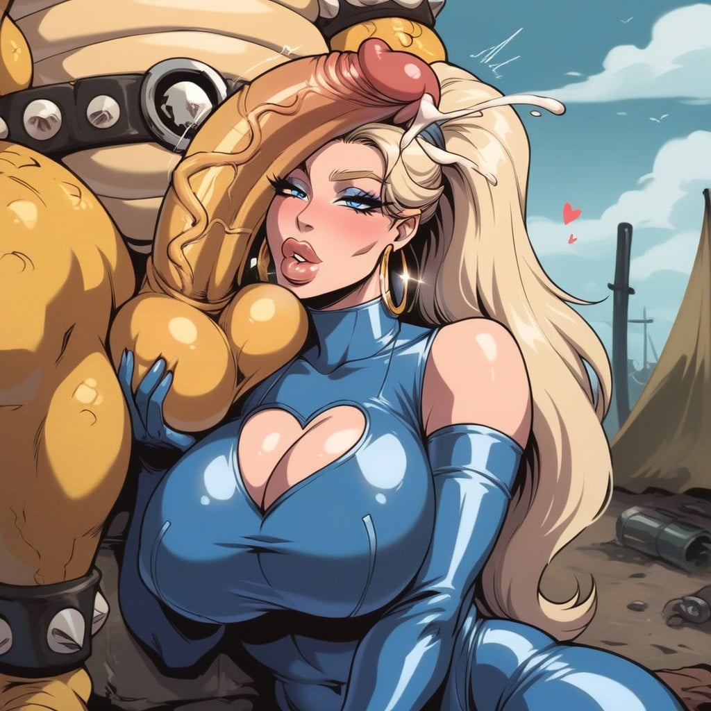 Love Hearts, Super Horny, Deep Cleavage AI Porn
