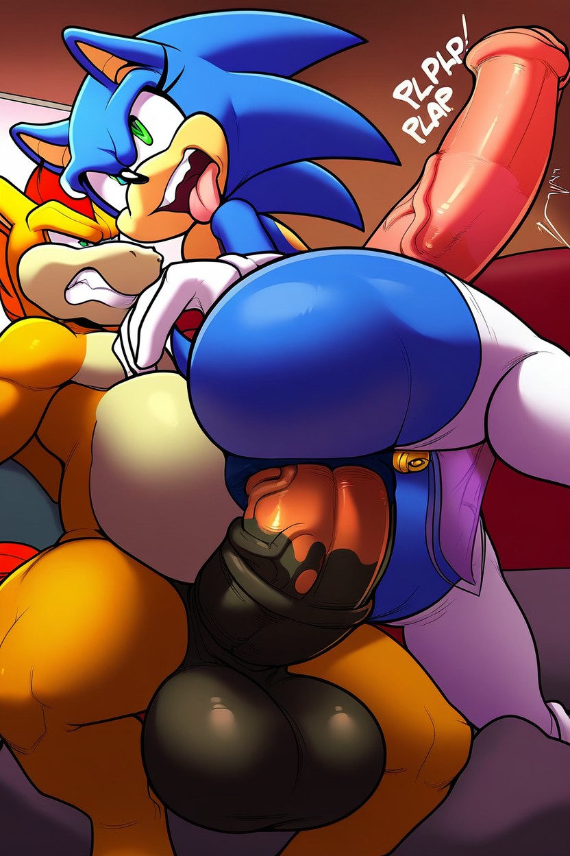 Anal Sex, Round Ass, Pony Penis Furry AI Porn
