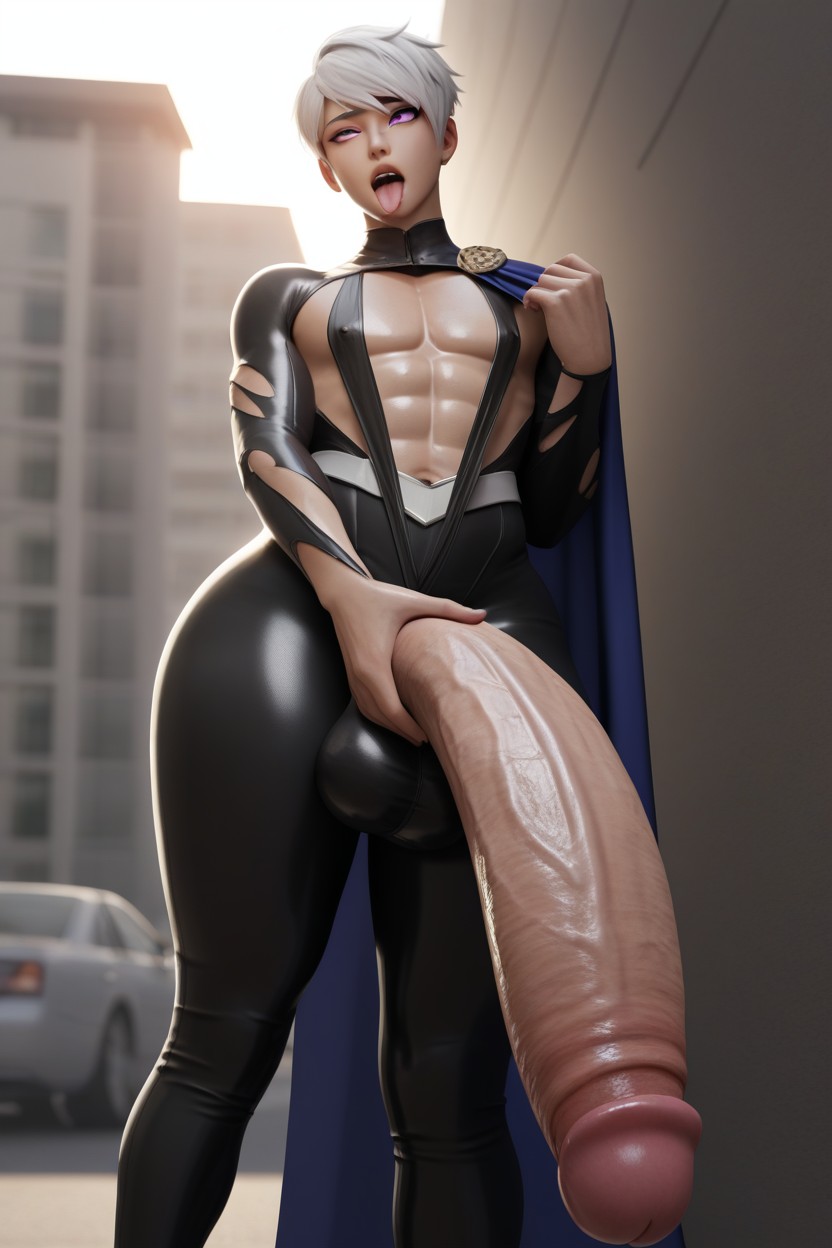 1 Person, Asian City, 18+ AI Gay Porn
