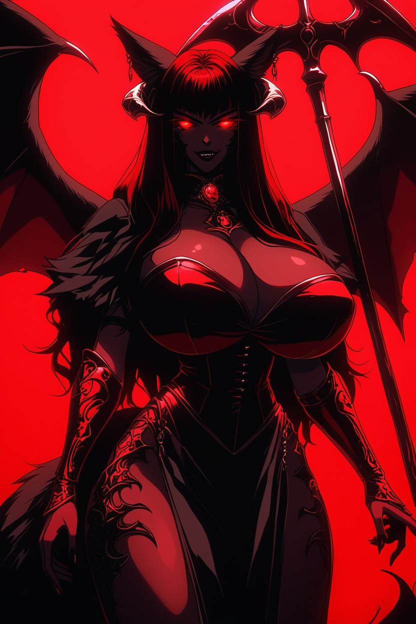 Casting Evil Magic, Castle, Leg Armor Ebony AI Porn
