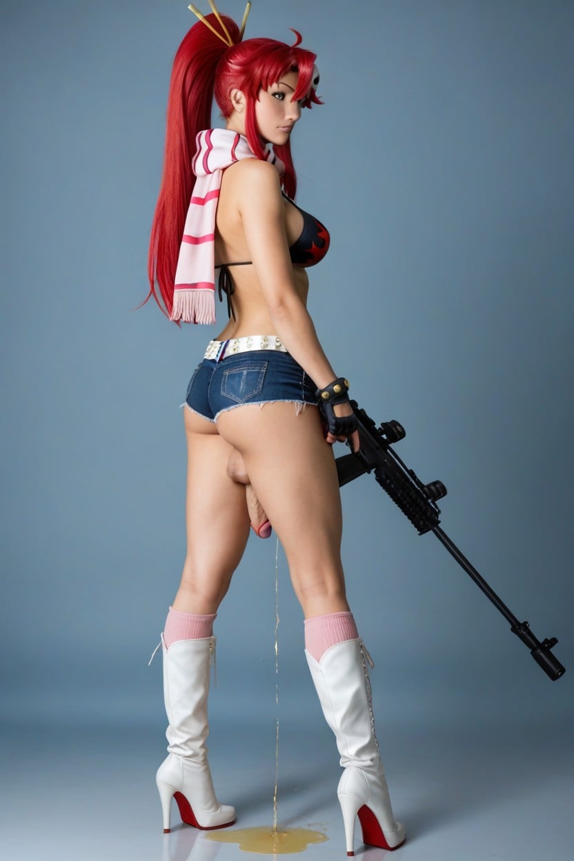 25+, Pretty Anime Woman, Transgenres Porno shemale IA