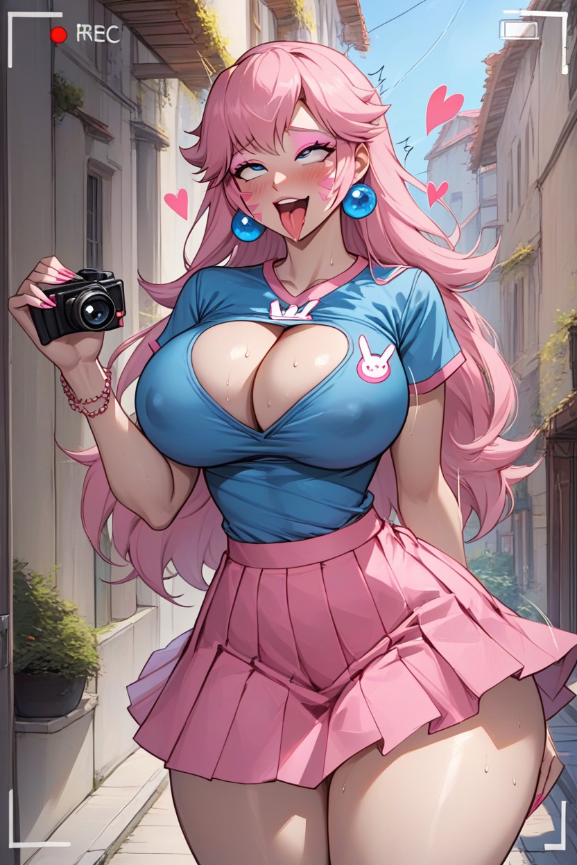 Perfect Figure Body, Large Breast, Ahegao Hentai AI Porn