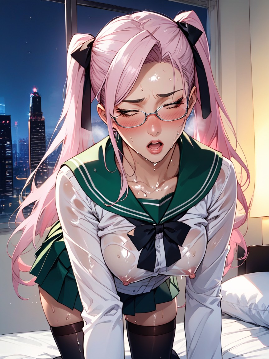 25+, Saya Takagi, Fucked By Man Hentai AI Porn