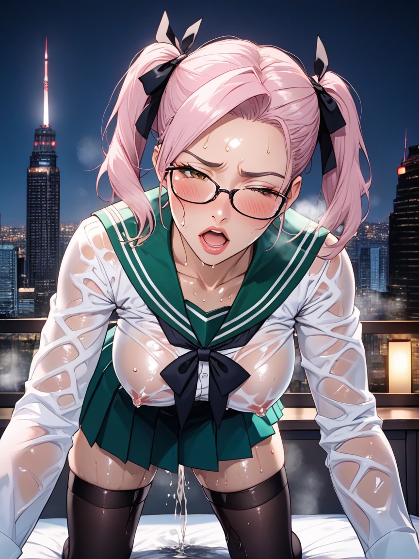 Intense Sex, Wet Clothing, Orgasm Hentai AI Porn