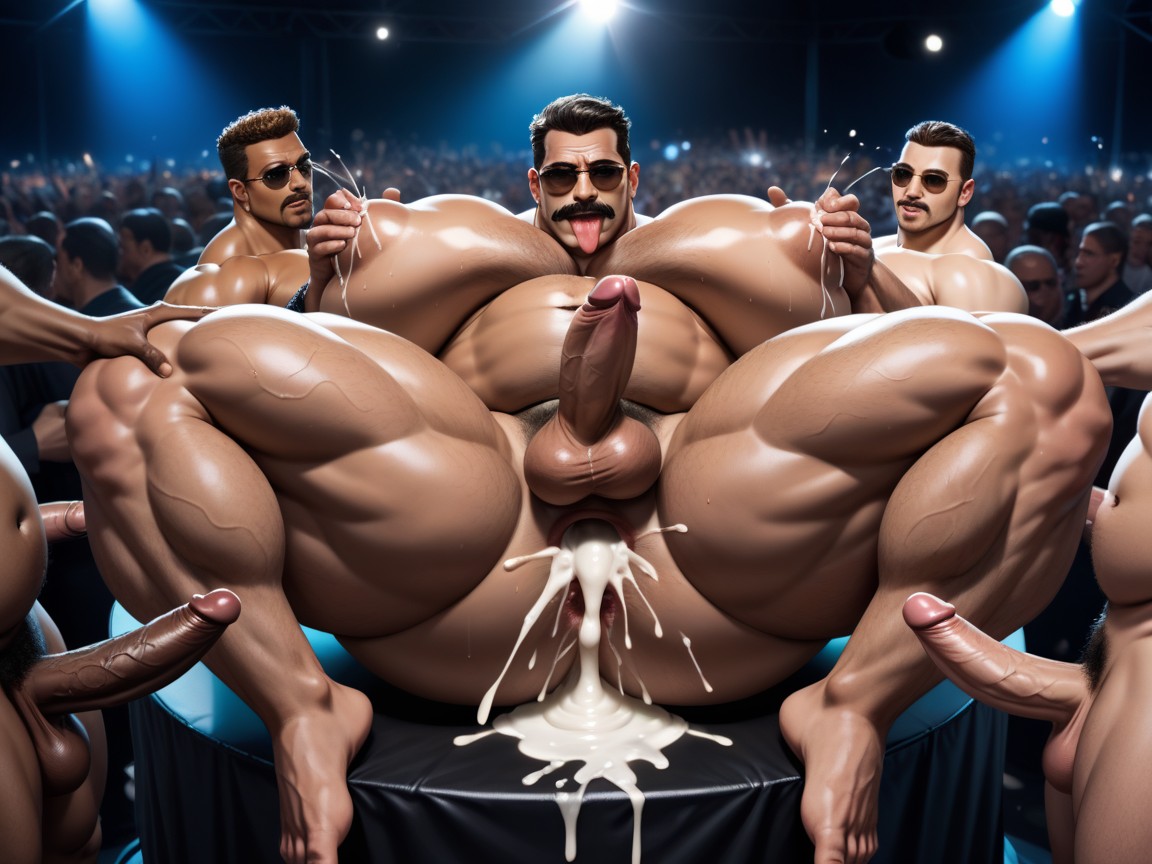 Petit, Gangbang Massive Ass, Sideburns Porno IA Gay