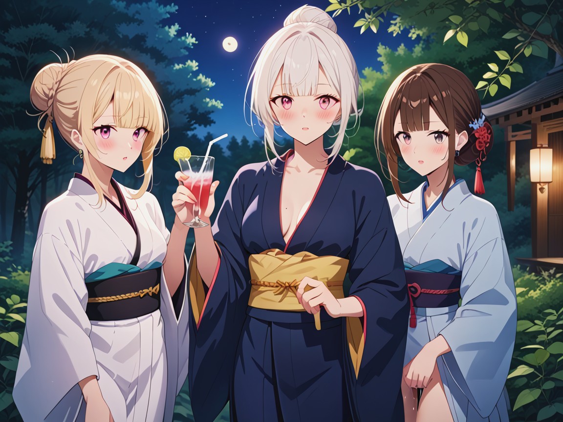 Hair Bun, 18+, Blush Hentai AI Porn