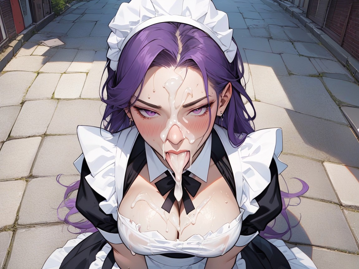 Used Condom Belt, Long Length, Destroyed Woman Hentai AI Porn