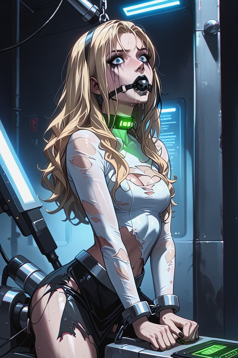 Ripped Clothes , Bare Feet, Bounce Lines Hentai AI Porn