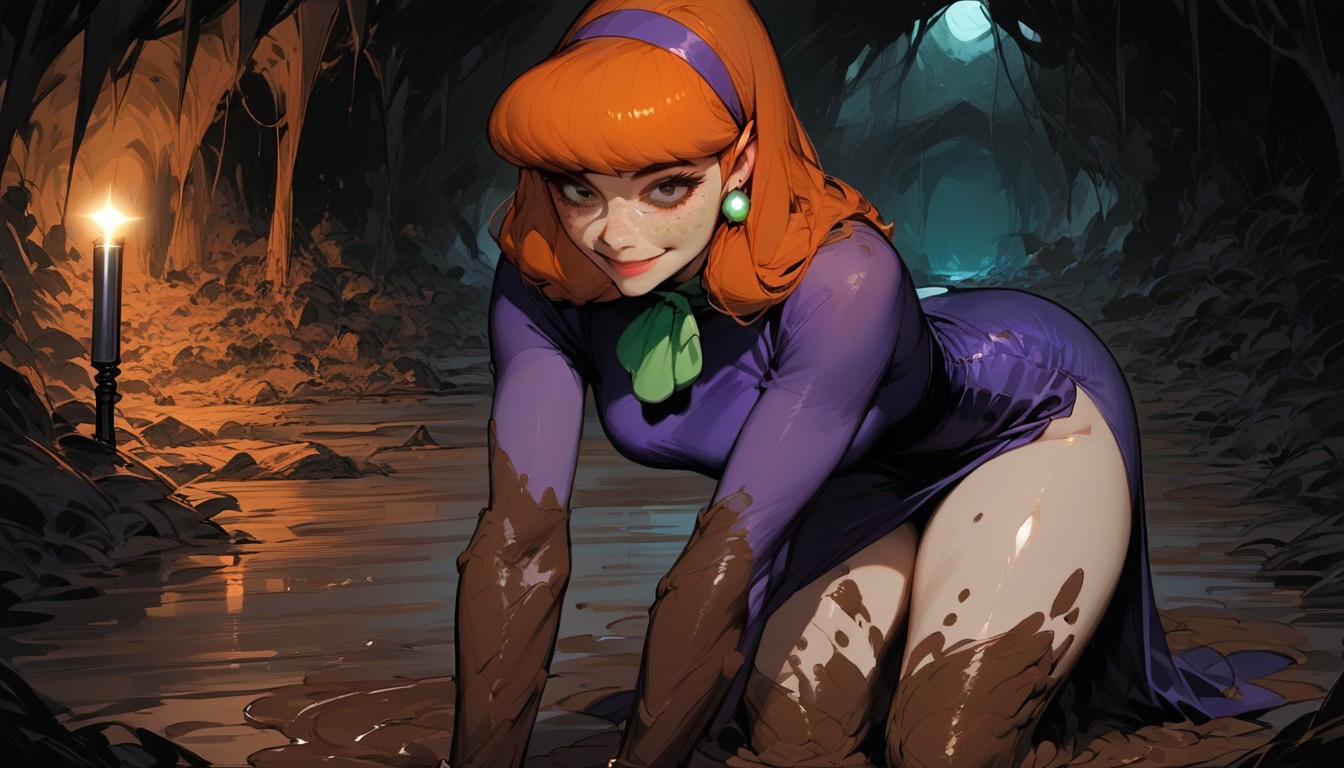 Ginger, Mystery Vibe, Night Hentai AI Porn