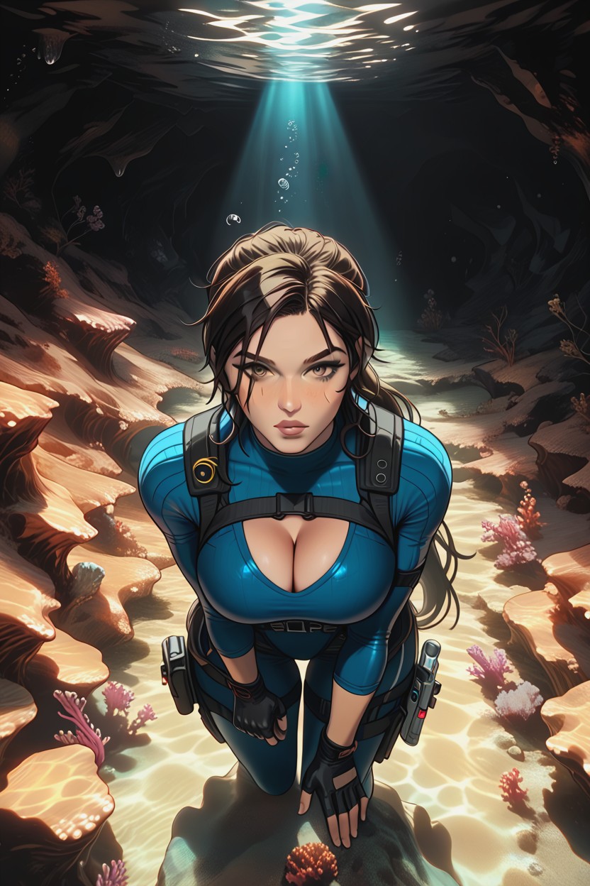 Cleavage, Rock Corridor, Form Fisting Hentai IA