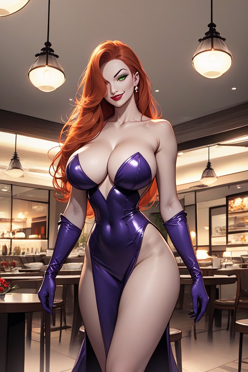 Restaurant, Model, Backlit Hentai AI Porn
