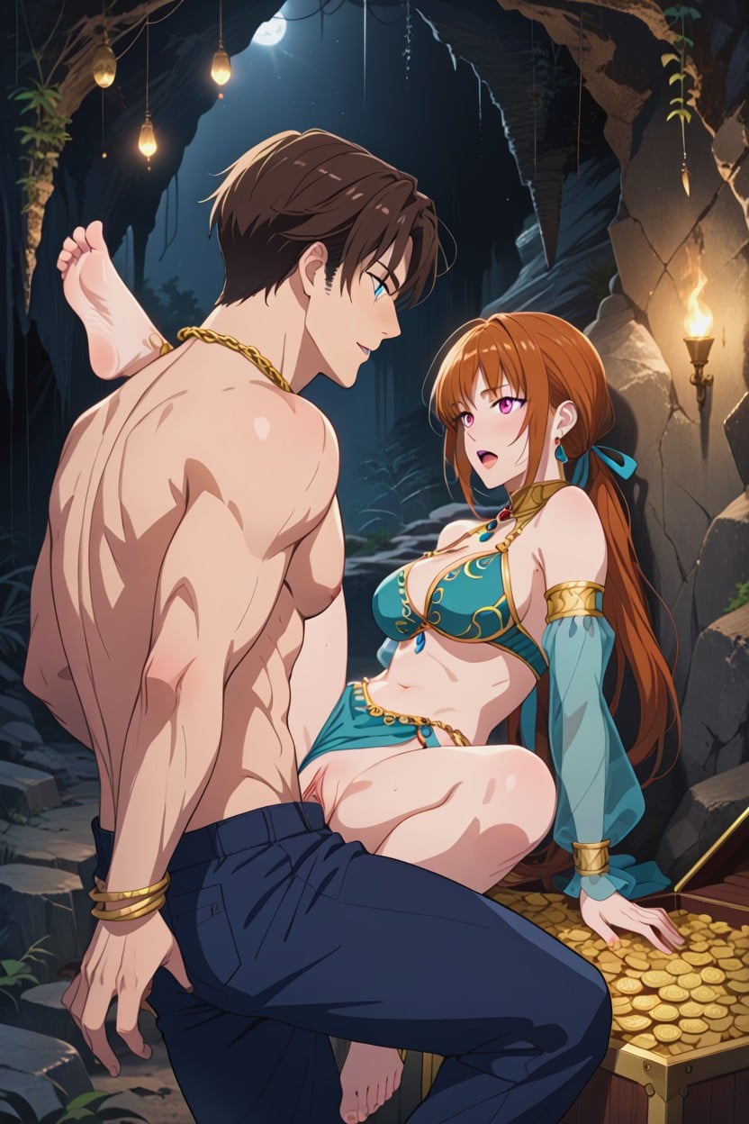 Detailed, Spooky And Heavy Atmosphere, Bust Shot Hentai AI Porn