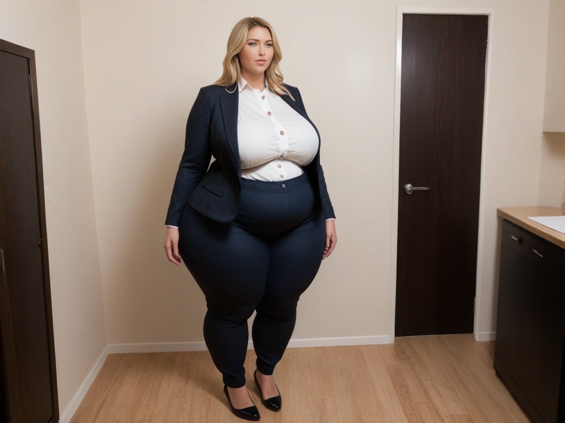 Bigger Hips, Huge Ssbbw Hips, Weight Gain AI Porn