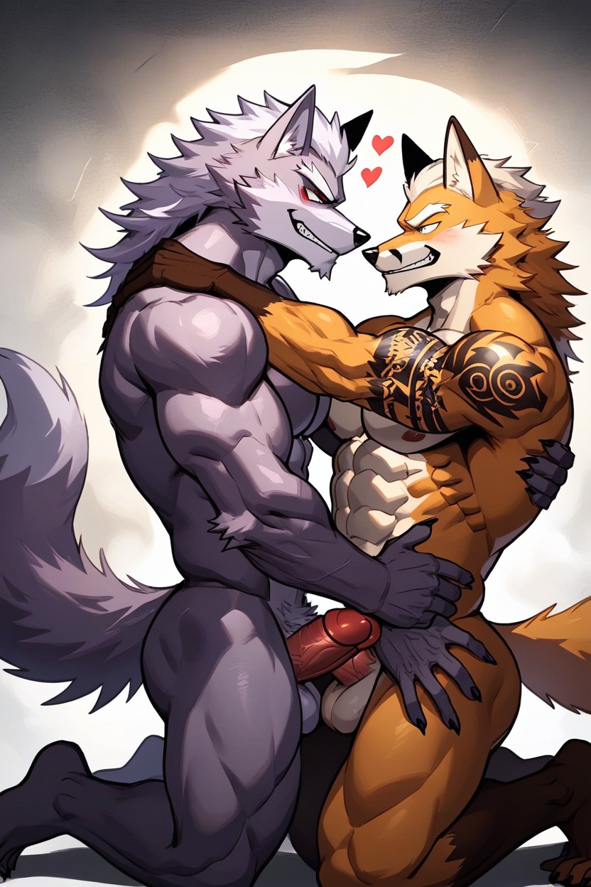 Hearts, Strong Hug, 25+ Furry AI Porn