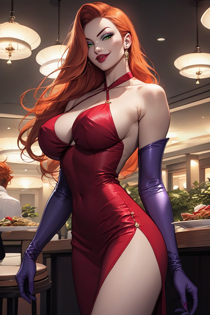 Ultra Hd, Jessica Rabbit From Who Framed Roger Rabbit, Femine Face Hentai AI Porn