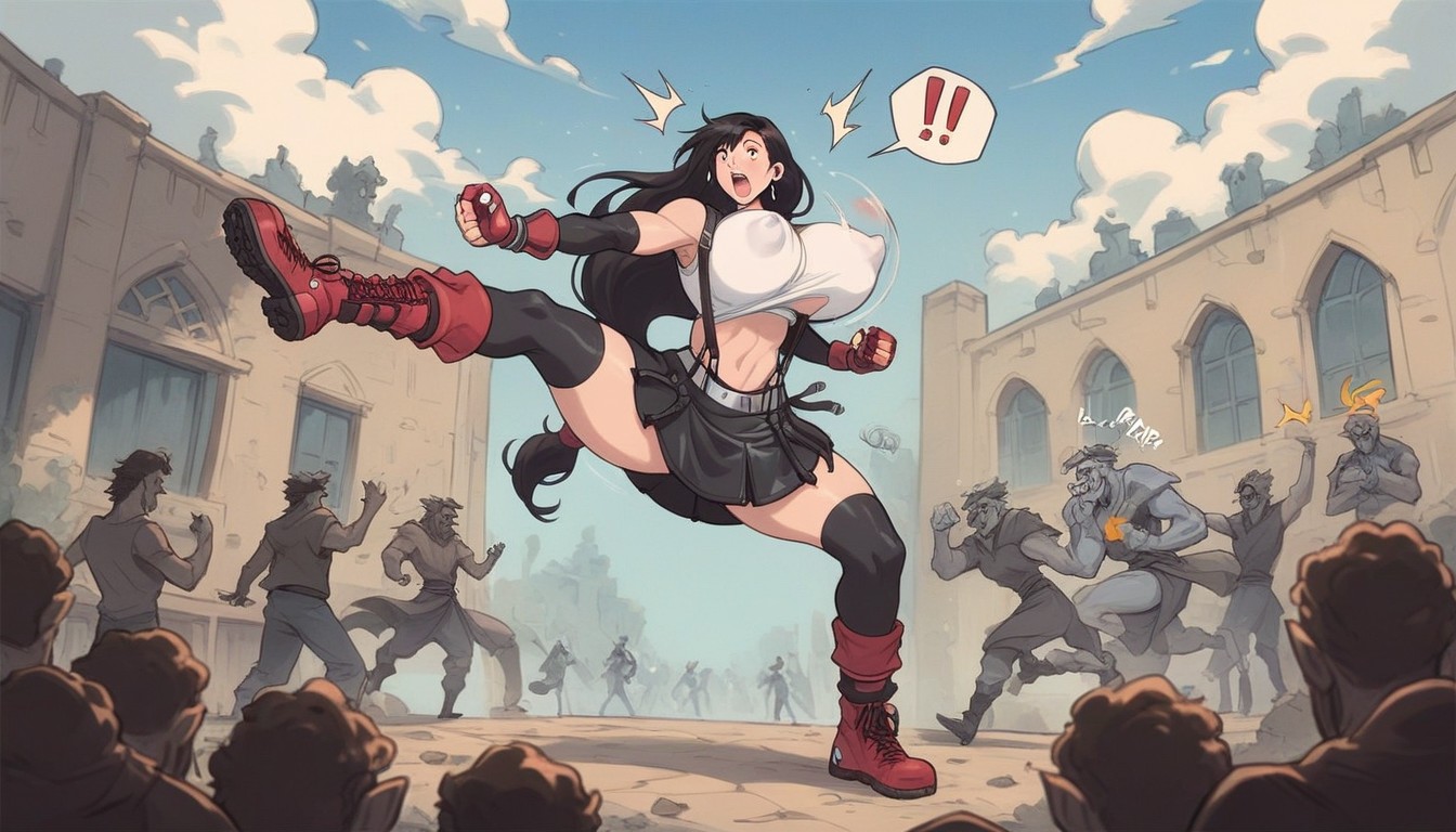 Puffy Nipples, Erect Nipples, Gasping Hentai AI Porn