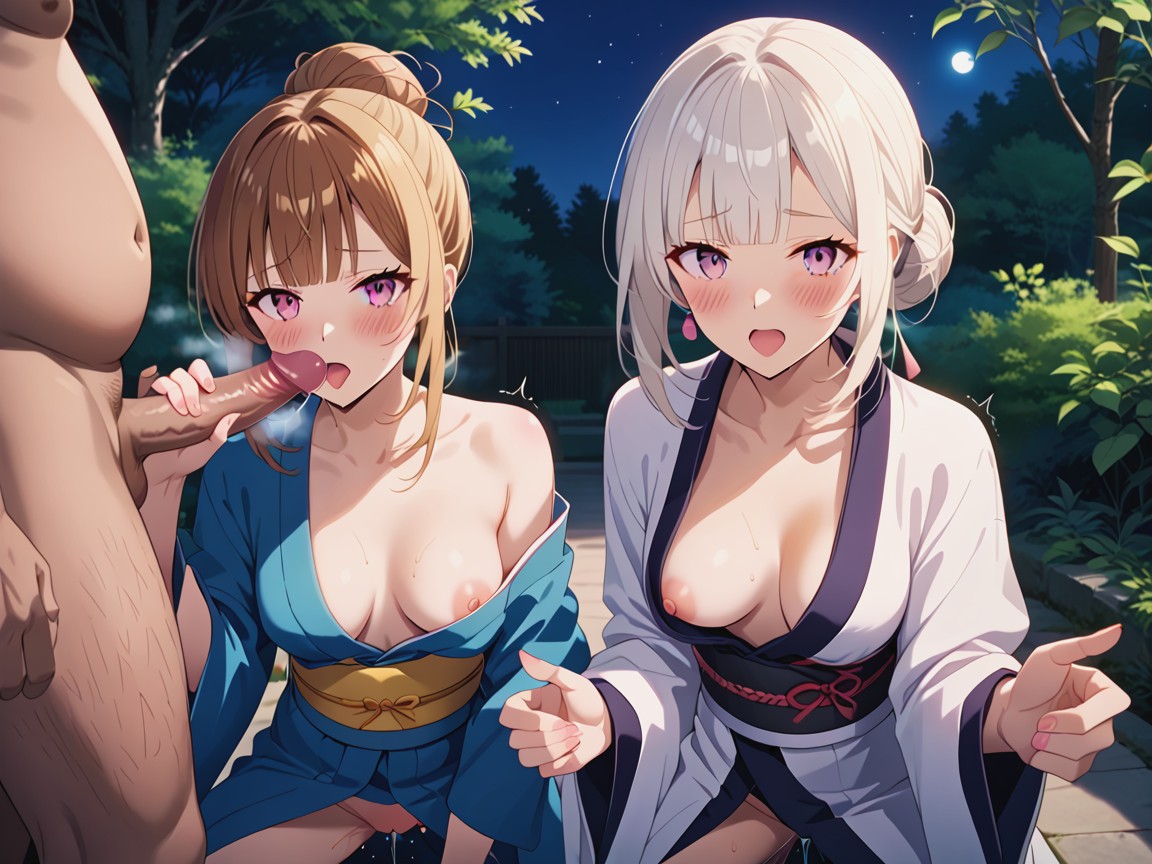 Bounce Lines, 18+, In The Forest Hentai AI Porn