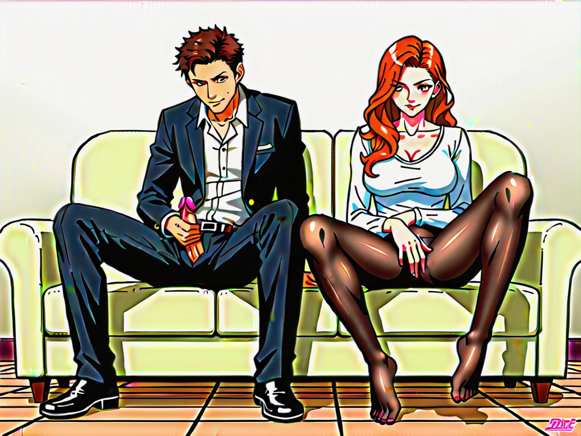 Embarrassed Man, One Man, 18+ Hentai AI Porn