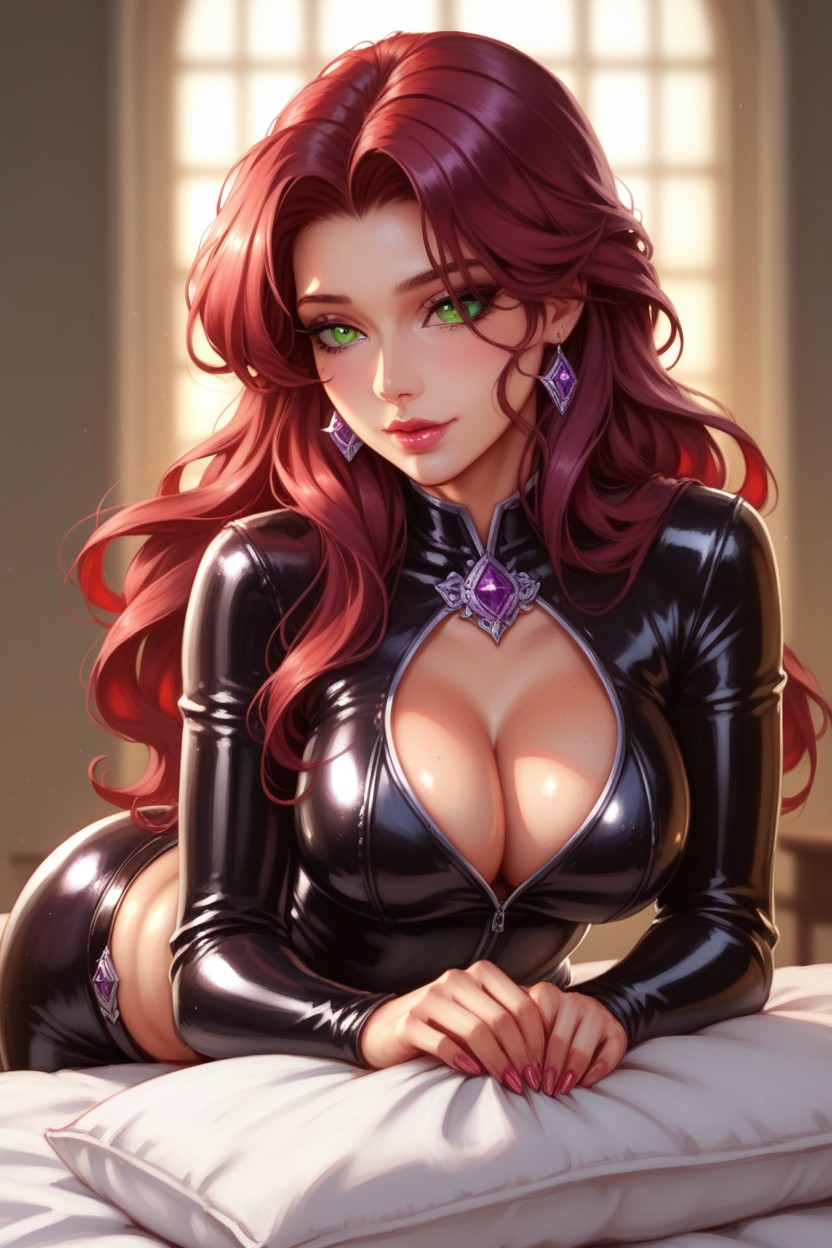 Milf Starfire, Vivid Colors, Prone Bone Pegging Hentai AI Porn