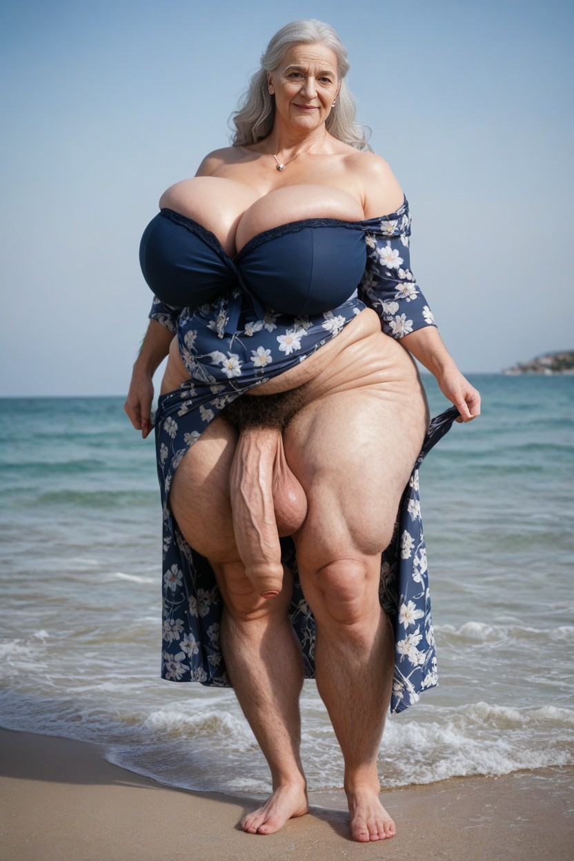 60+, Breast Expansion, Extremely Large Ass AI Porn