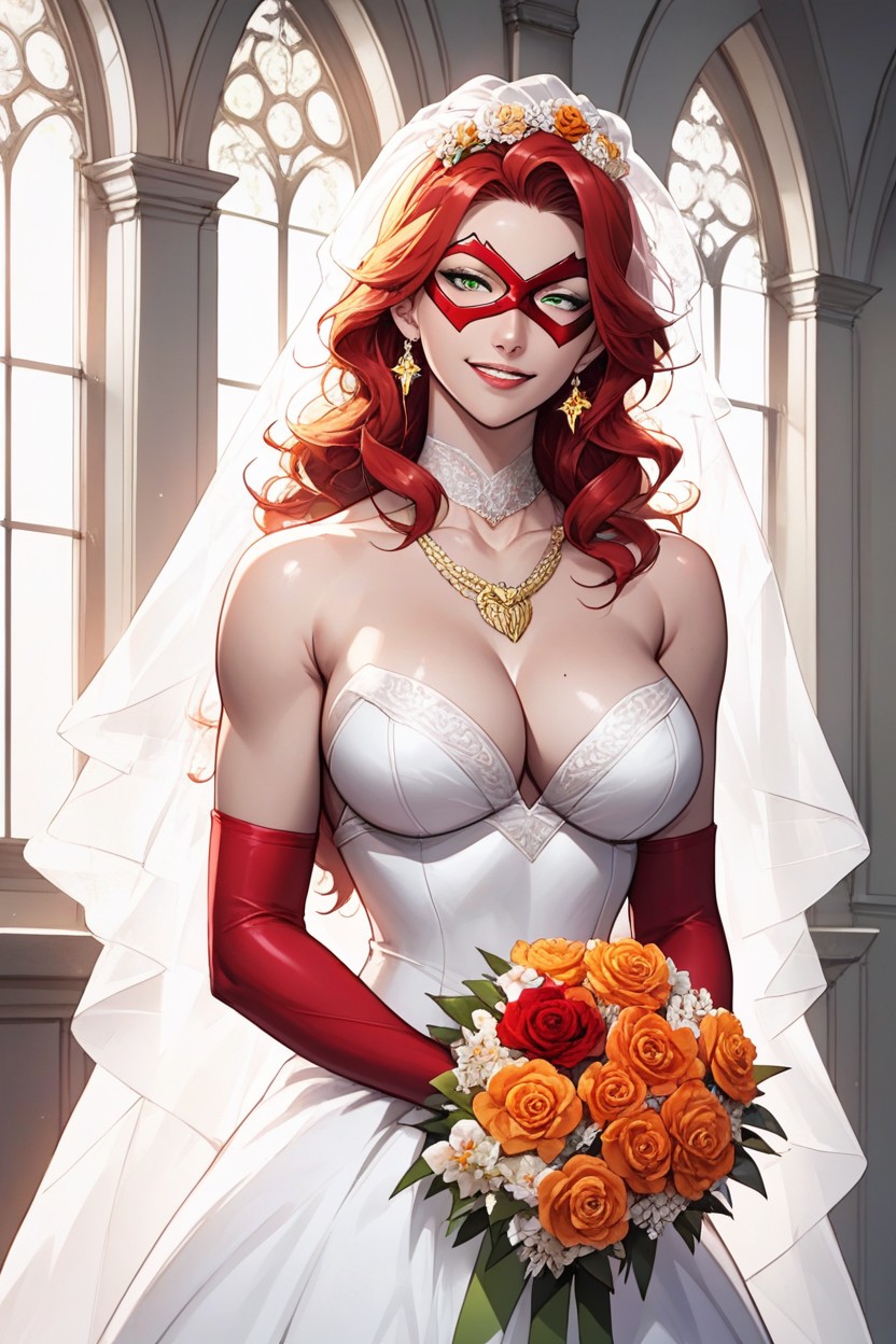 Happy, Busty, 25+ Hentai AI Porn