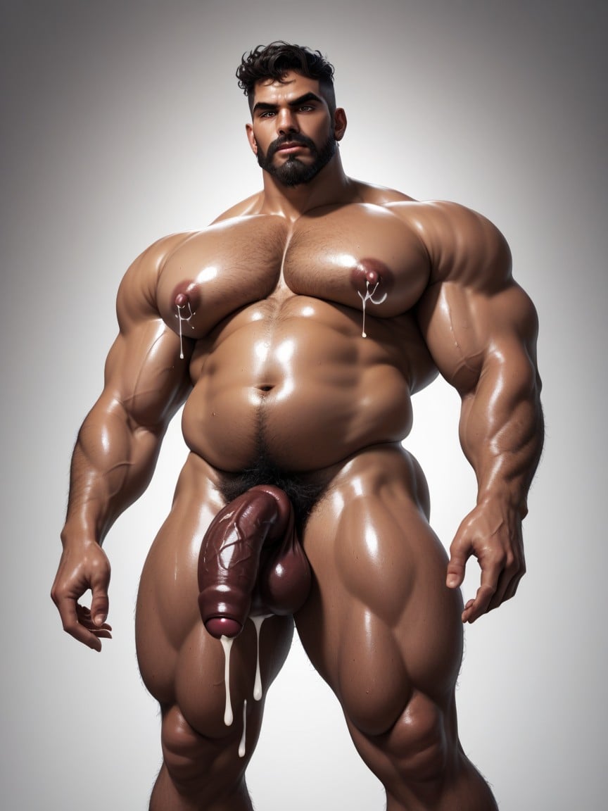 Hair, Oversized Balls, Bouclé Porno IA Gay