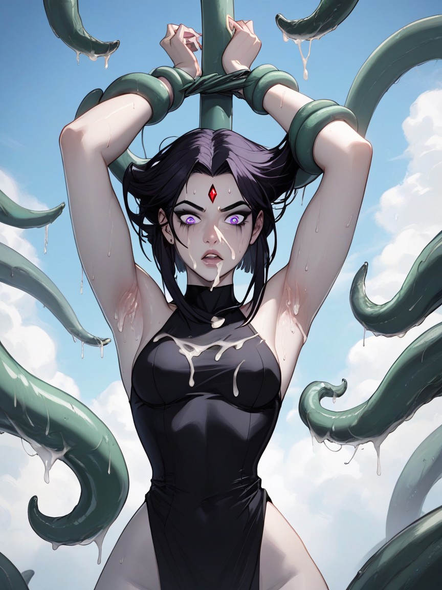 Detailed Horny Face, Sexy, Bust Shot Hentai AI Porn