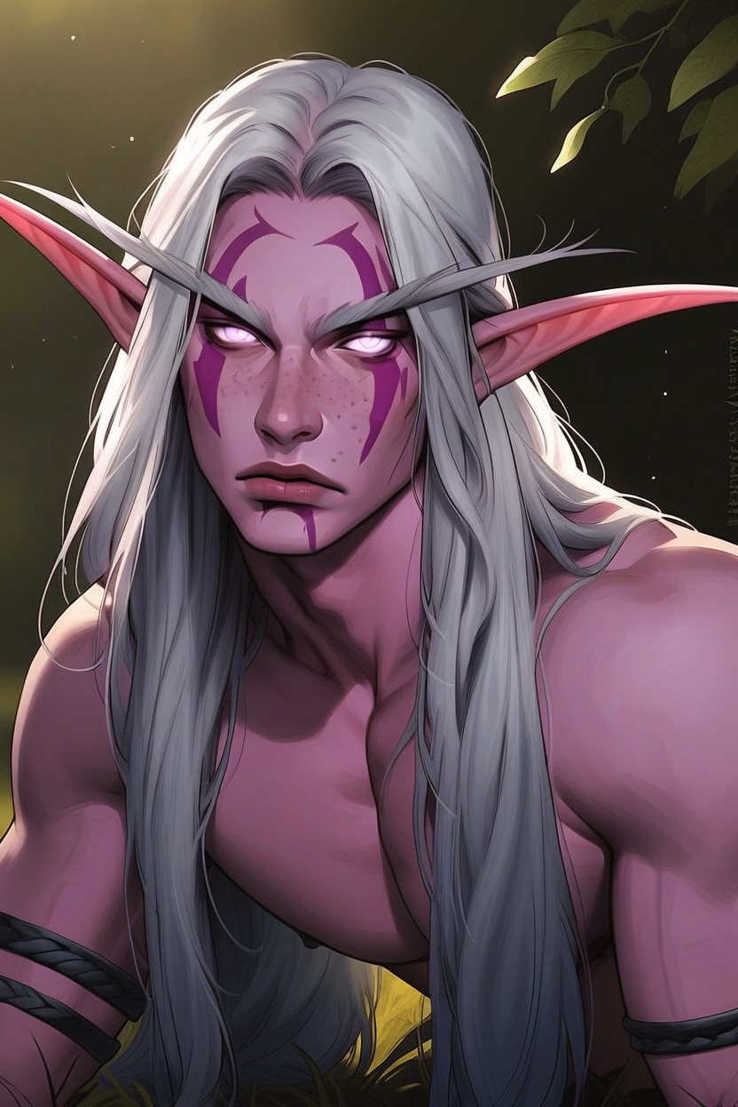 Detailed Face, Correct Number Of Limbs, High Elf Wizard AI Gay Porn