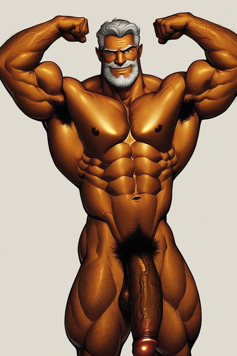 Bara, Uncensored, Mature Male KI Schwulenporno