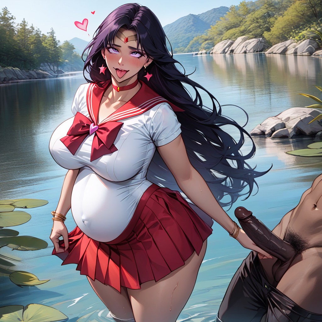 Wide Hips, Fully Clothed, Very Big Hips AI Porn