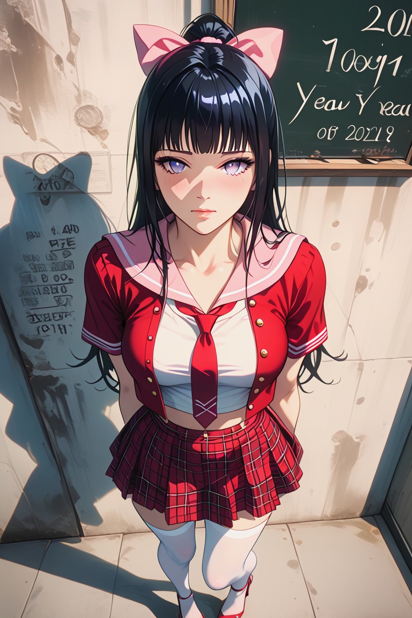 Front View, Moaning, Cute Hentai AI Porn