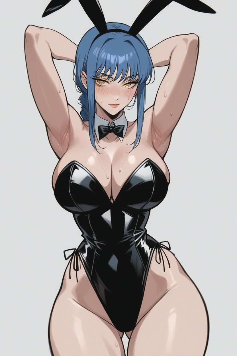 Hands In Frame, Wide Hips, Blushing Hentai AI Porn
