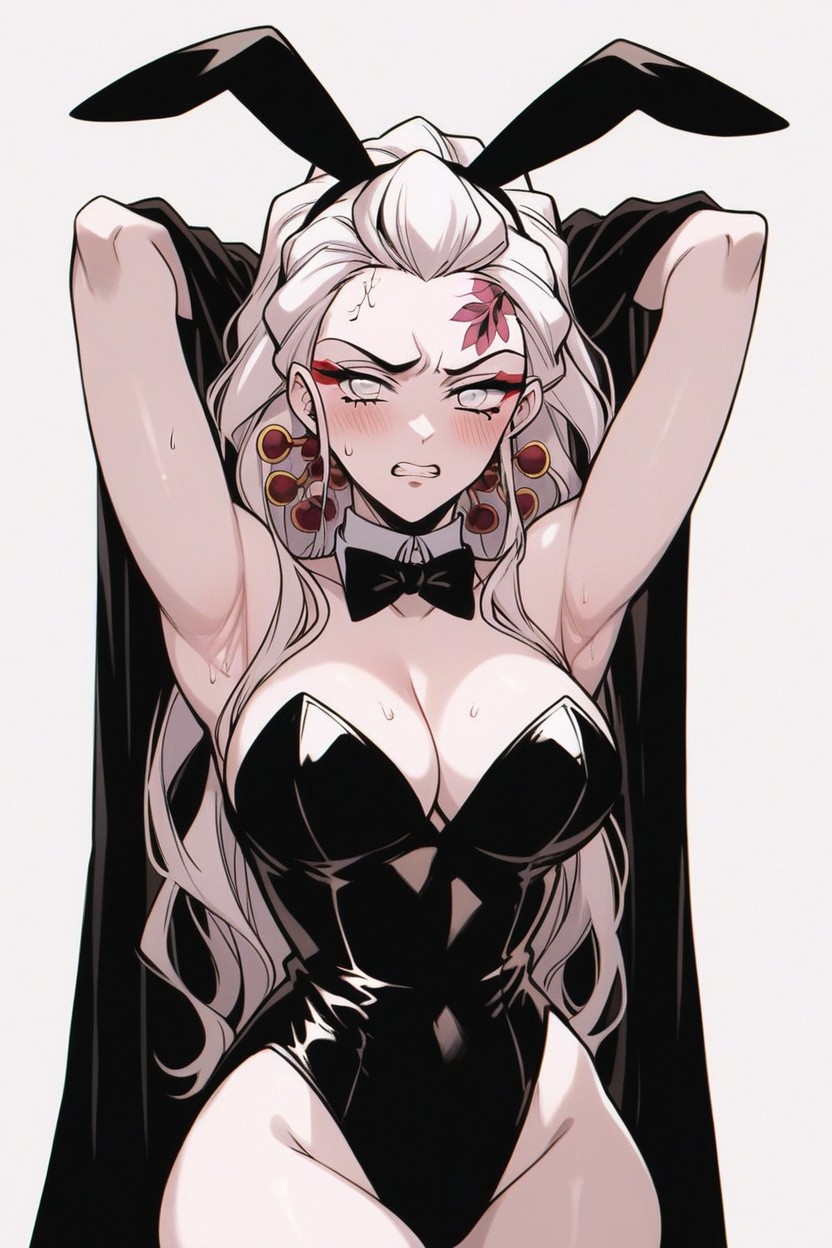 Thick Thighs, Hands In Frame, Hairpins Hentai AI Porn