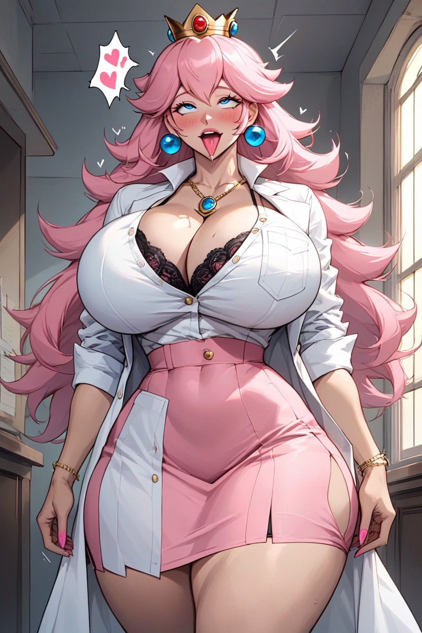 Massive Hips, Chest Out, 25+ AI Porn