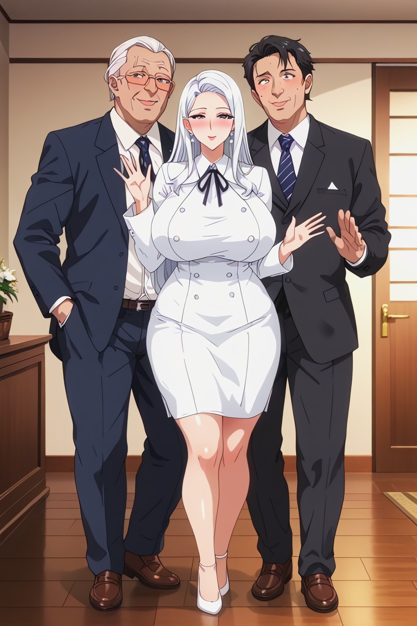 Massive Ass, Massive Ass, Seductive Detailed Face AI Porn