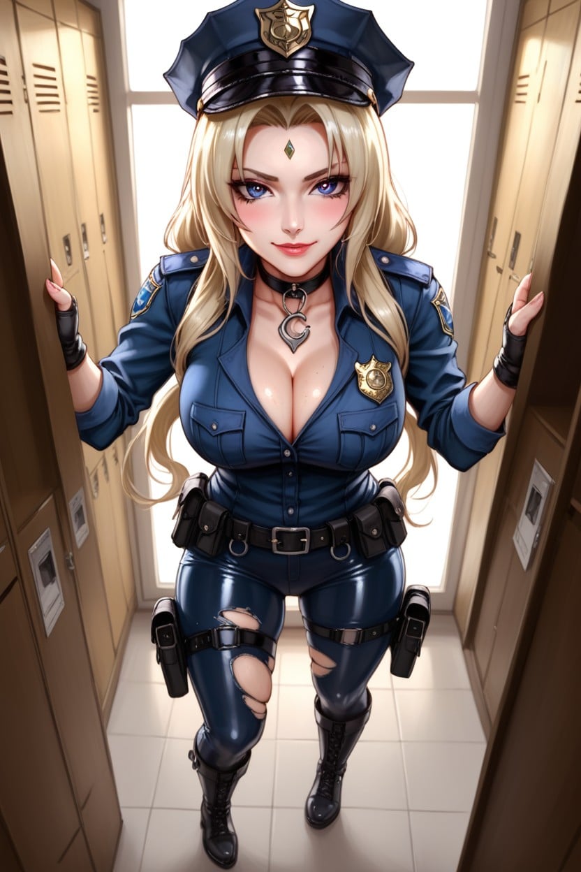 Realistic Lighting, Glossy Skin, Dominant Female Hentai AI Porn