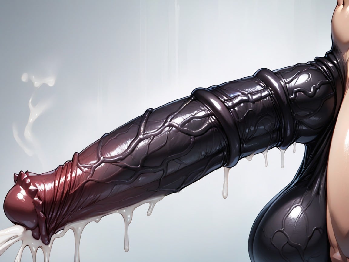 Solo, Close Up, Oiled Skin Shemale AI Porn
